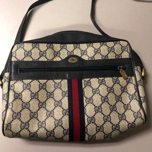 AUTHENTIC 1970s VINTAGE GUCCI CROSSBODY BAG